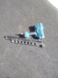 Pneumatic Framing Nailer Blue