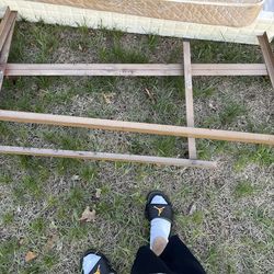 King size metal bed frame