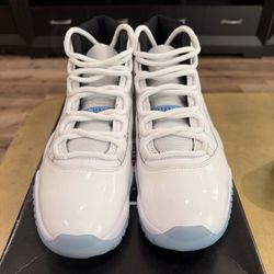 Air Jordan 11 Retro 2024 Legend Blue / Columbia Size 9.5
