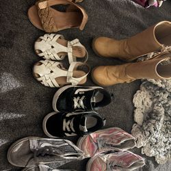 Girls shoes size 7, 8, 9, 9.5, & 10