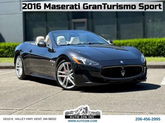 2016 Maserati GranTurismo Convertible