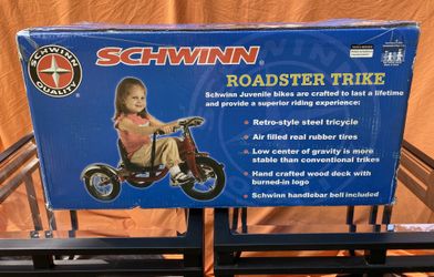 Brand New schwinn tricycle kids bike still sealed in the box. Never used!