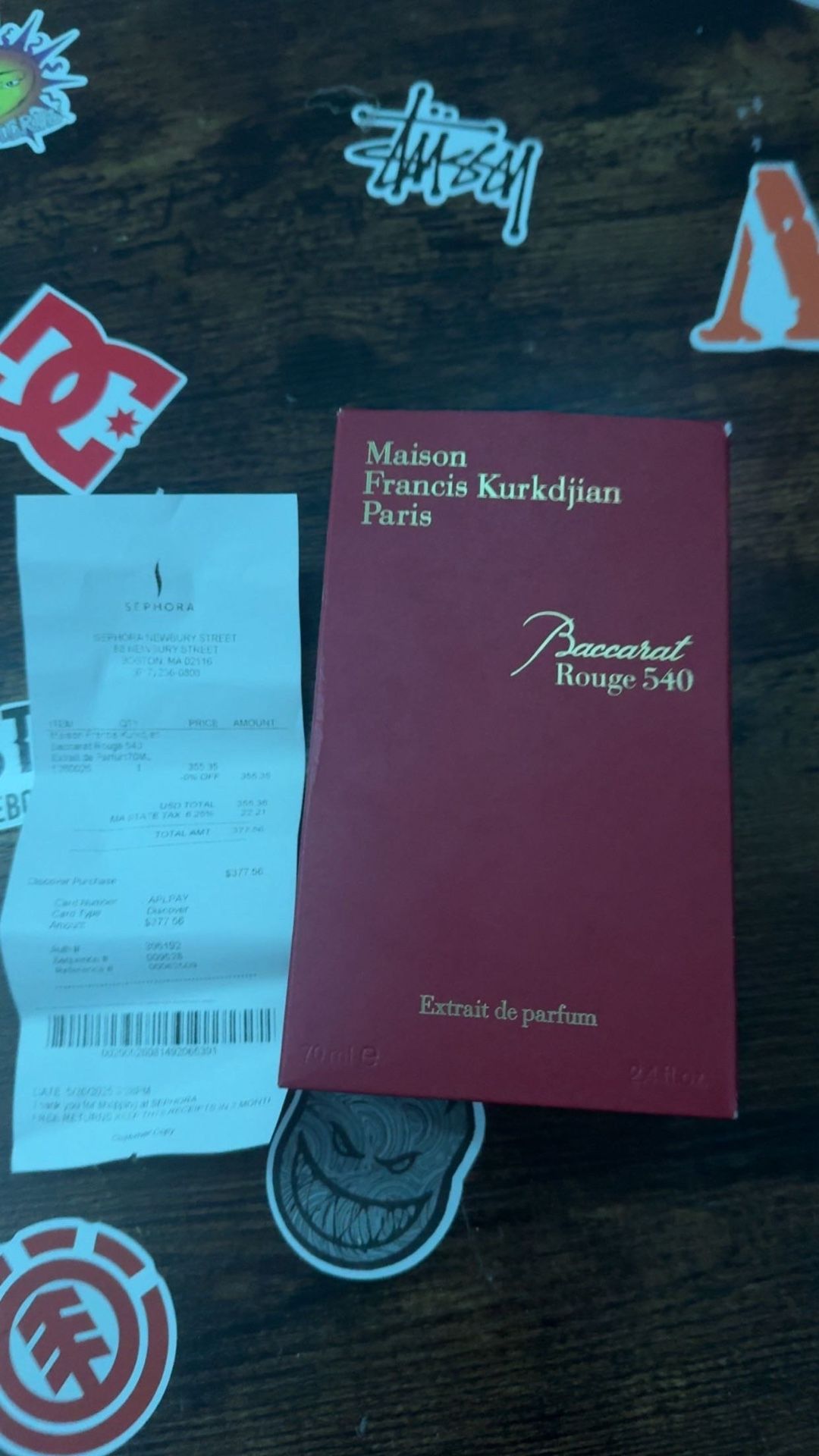 Bacharach Rouge 540 100% Authentic