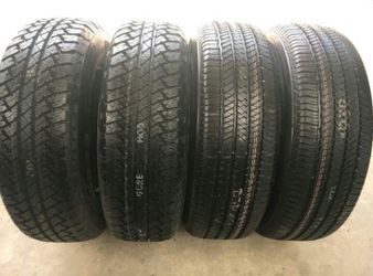 Jeep truck troca Tires llantas goodyear 255 70 17 ford gmc chevy dodge bridgestone 255/70/17