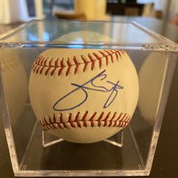 Julio Urias Autographed Rawlings Baseball