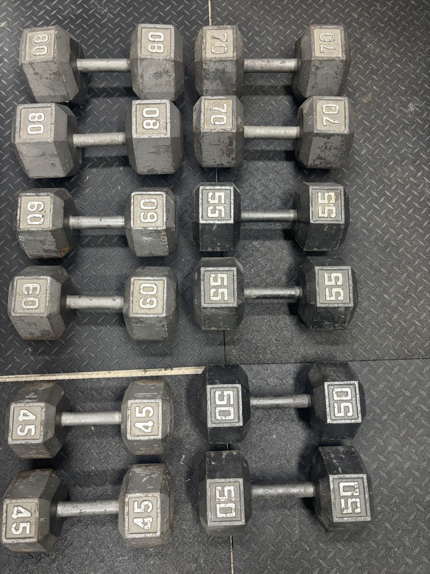 Hexagonal Dumbbells For Sale