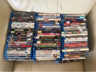 600 blu rays and 100 dvds LOT BUY THE. ALL