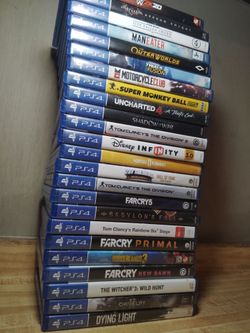 PLAYSTATION 4 VIDEOGAMES 🎮 👈😎