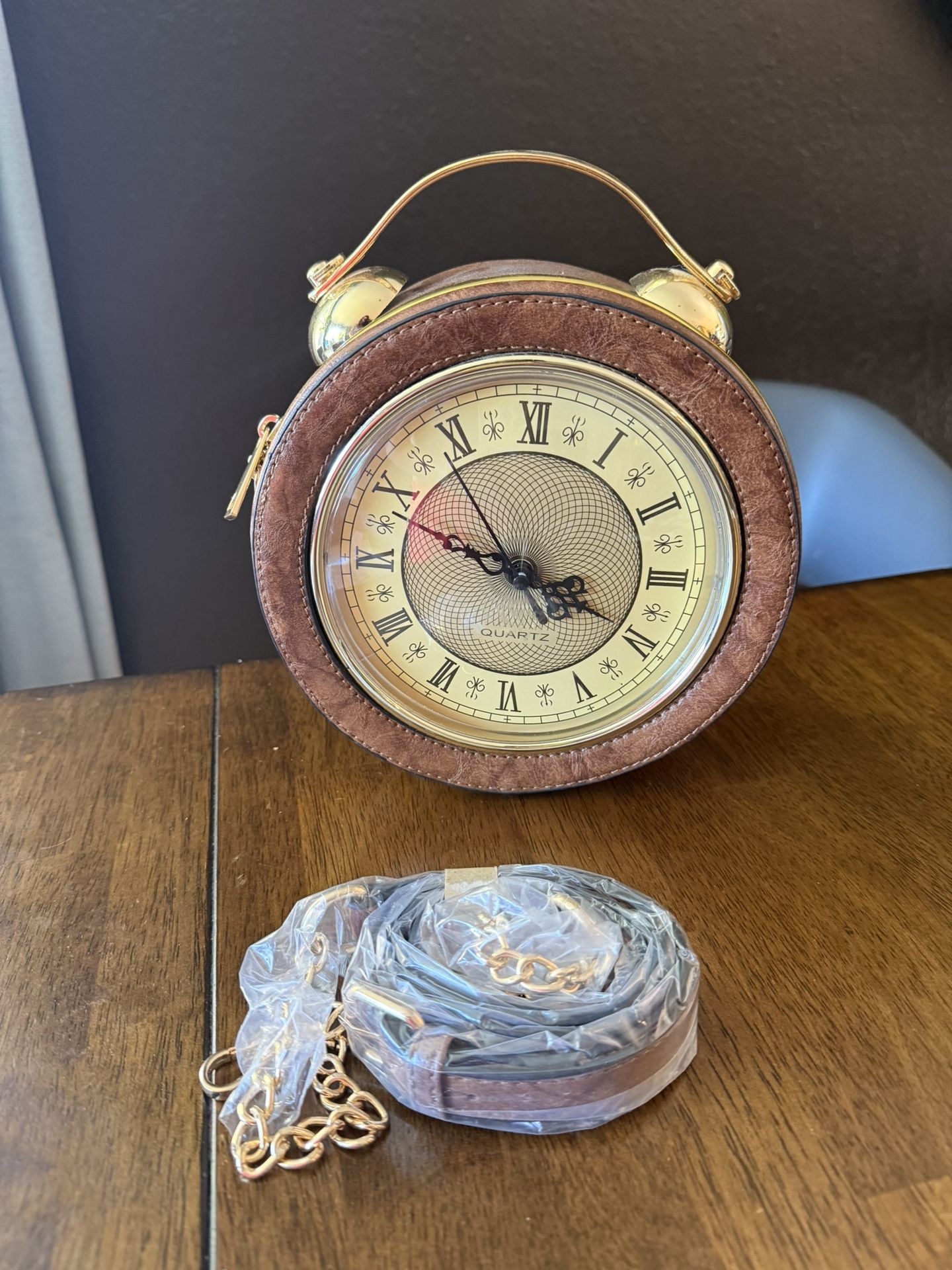 Never Used Clock Bag