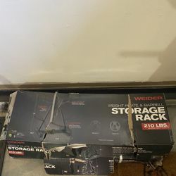 Weight Storage Rack
