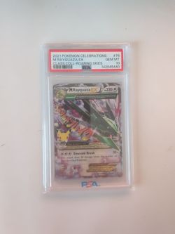 Pokemon Mega Rayquaza ex celebrations #76 psa 10