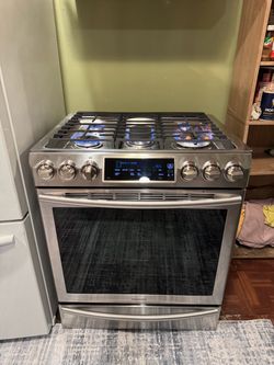 Estufa Samsung Stainless Steel 5 Quemadores