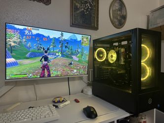 Black Gaming Pc Computer Desktop RTX 2060 / i5-11600KF 