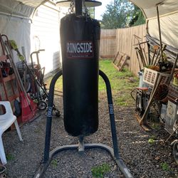 Ringside Heavy Bag With Stand And Speed Bag Attatchment