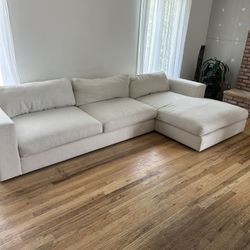 Crate and Barrel Sectional 