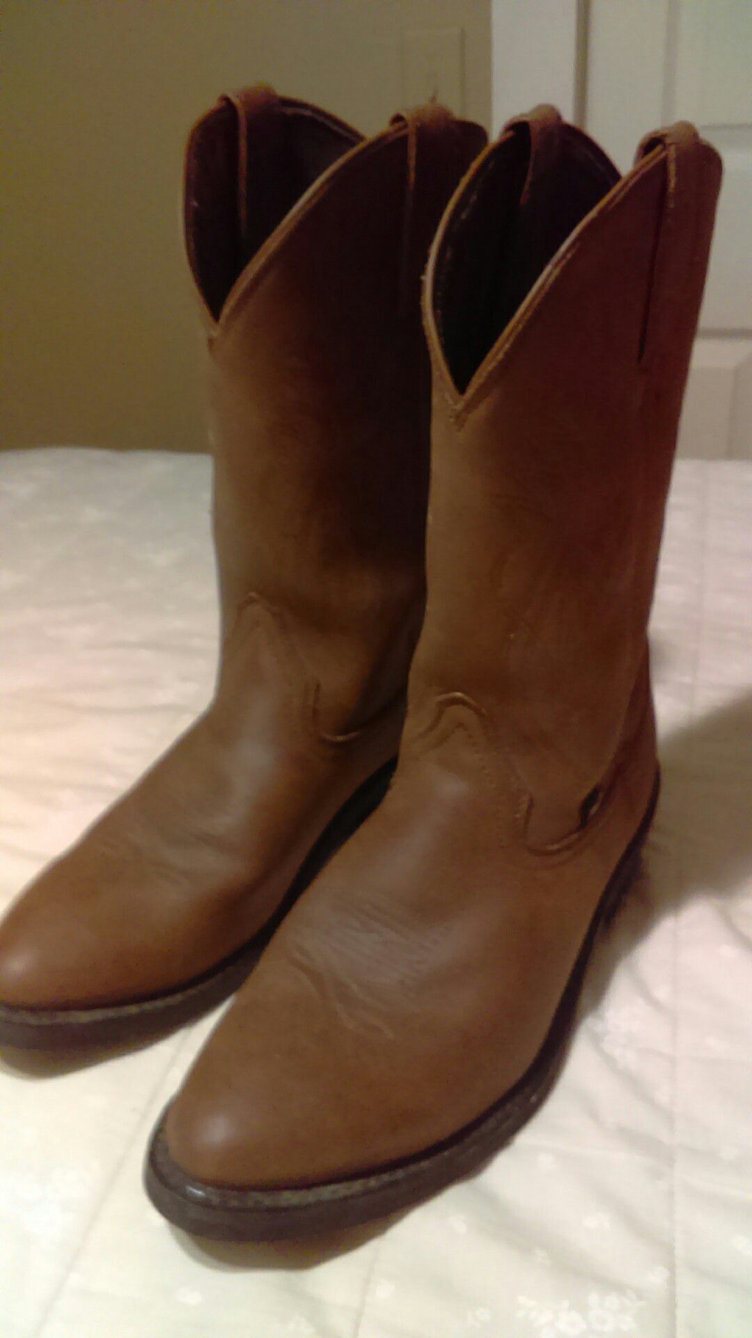 Justin Cowboy Boots Size 13D