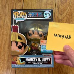 Funko Pop! Monkey D Luffy #2375 LE 9500 Boxlunch Exclusive