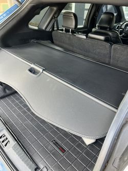 Trunk Cargo Cover for Ford Edge 2015-2024 SE SEL ST Sport Titanium Retractable Rear Trunk Cargo