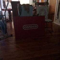 Metal Conoco Sign