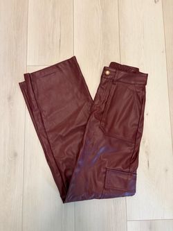 New XXS Burgundy Pants