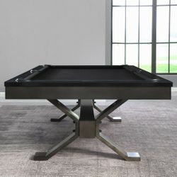 Steel Pool Table Free Delivery 