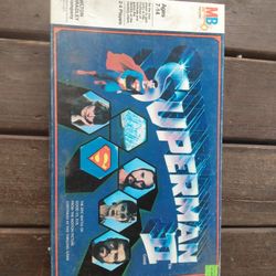 Vintage 80s Superman Boardgame