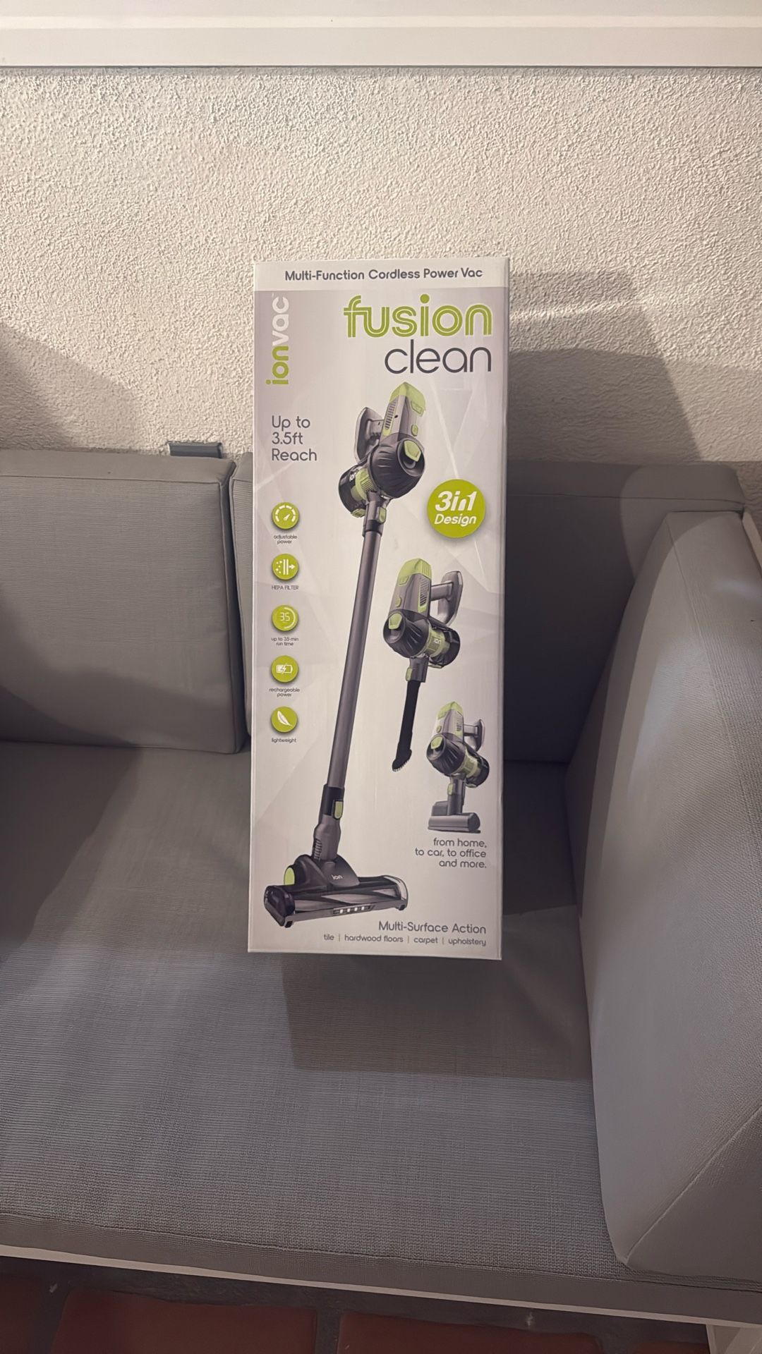 Ionvac Fusion Clean 3in1 Design