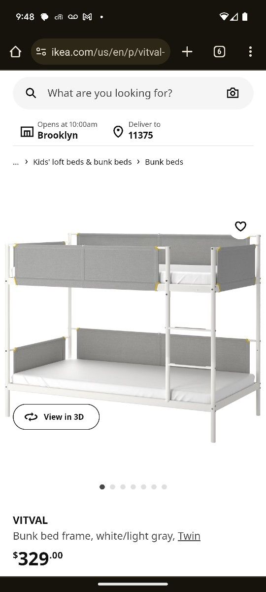 Ikea bunk Bed