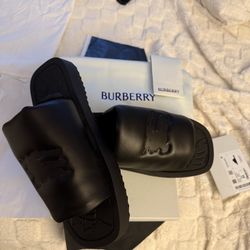 Brand New Burberry Slides 