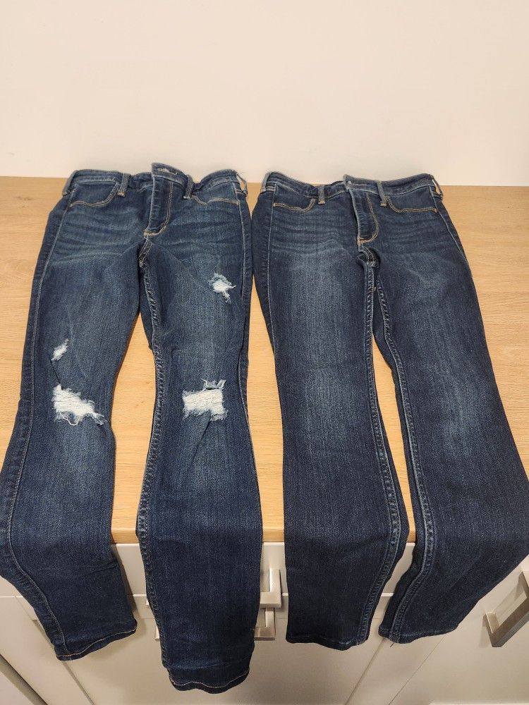 Hollister 1S 25x26 Girls Jeans Skinny 