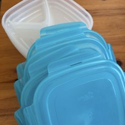 Lock n Lock 3 Compartment Food Container Tupperware
