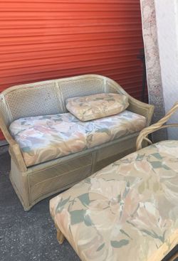 Mid-Century Lounger and Couch
