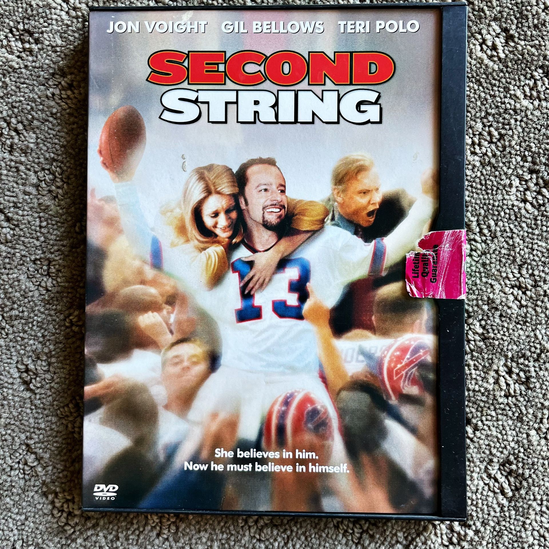 Second String Football Family Movie DVD Widescreen