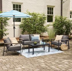 Brand New Style Selections Cave Hill 4-Piece Patio Conversation Set