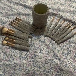 Bling Makeup Brushes