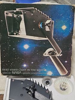 NASA Space Shuttle Video Light with Accessories