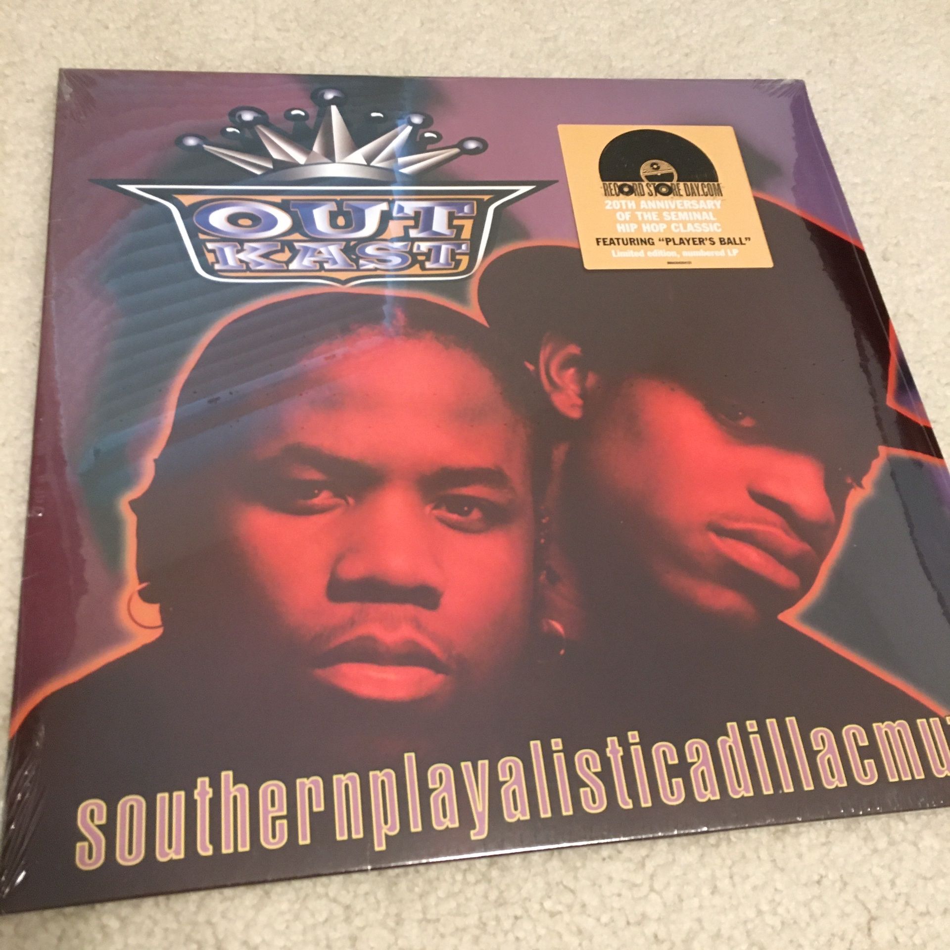 OutKast “Southernplayalisticadillacmuzik” Vinyl