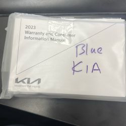 2023 Kia Forte Car Book