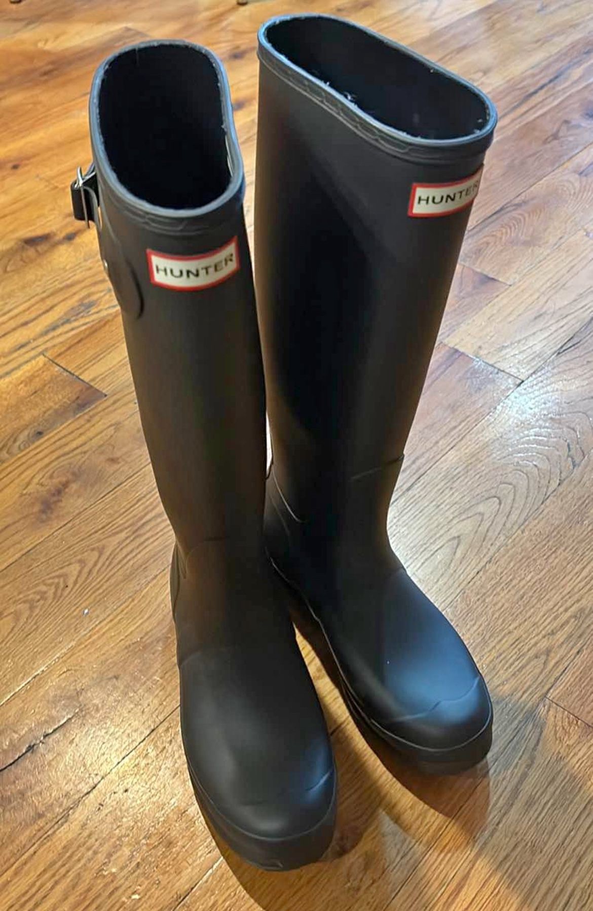 Hunter Original Tall Womens Rain Boots black Size US 8m/9f