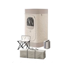 Homedics Premium Steam Sauna, Cream