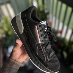 Puma Clyde Hardwood Metallic Black Size 11 Basketball Shoes DS