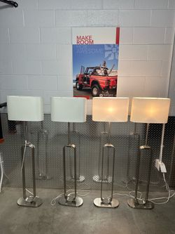 FREE!! 5 Ikea floor Lamps