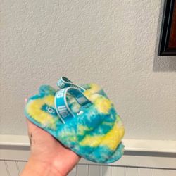 Ugg Slides Blue Oasis Toddler Size 8