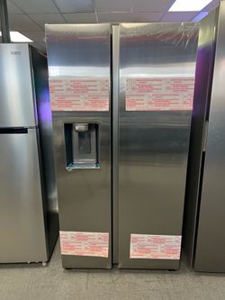 Samsung side by side refrigerator