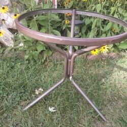 Metal Table, Needs Glass