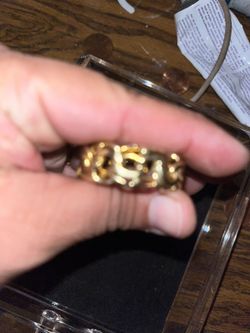 Men Chino Ring Size 13 1/2