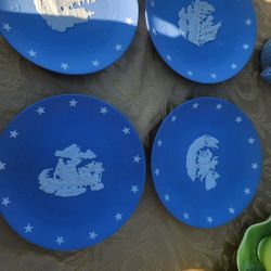 Wedgewood Jasper Blue American Independence Plates