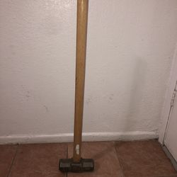 10 Pound Hickory Handle Sledge Hammer Up For Sale