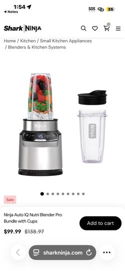 Brand New Ninja Nutri Blender Pro with Auto-iQ