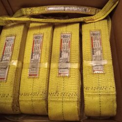 Towing Or Lifting Straps And Safety Vest Brand New 